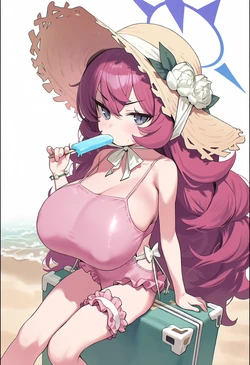 [WP] Natsume Iroha (Swimsuit) [AI Generated]