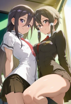 [Fal_Ai_] Kirito x Asada (Sword Art Online) [AI Generated]