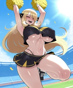 [11_22] Cynthia Pokemon Cheerleader [AI Generated]