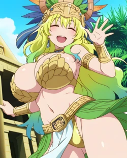 [ EroEro Waifus] Lucoa (Miss Kobayashi's Dragon Maid) l Challenge #305 Rewards (completed) (Patreon) [AI Generated]
