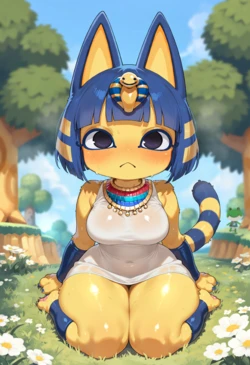 [Rararar2k] Ankha extra [AI Generated]