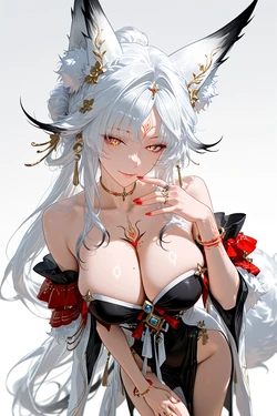 [Rankabee] Hsin (Wuthering Waves) - Original - Blacked GS (516 Pics) (Patreon) [AI Generated]