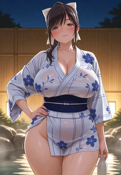 [Milfai / Mechaiart] Manaka Takane Hot Springs [AI Generated]