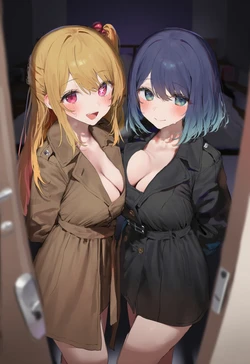 [ぱちぱち]あかね&ルビー [AI Generated]