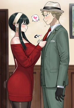 [Mikayori] Yor Briar x Otaku Fat Man (AI Generated)