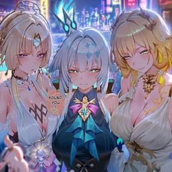 [Oishi Okaze] Star rail - Pearl&Cerydra&Aglaea (143p) (Patreon) [AI Generated]