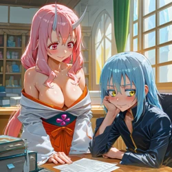 [DemonN] Secretary Shuna 124p (Patreon) [AI Generated]