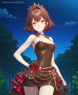 [Bluu AI] [Extra] Red Rose | Silver Palace [AI Generated]