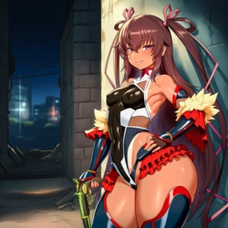 [MessingwithAI] Mizuki Yukikaze's Trap BBC [AI Generated]