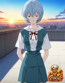 Rei Ayanami hentai (revival) | Evangelion NSFW fan art [AI Generated]