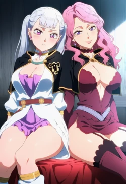 [Corudozera] [130pics] Noelle Silva x Vanessa Enoteca - FFM 3P (ノエル・シルヴァxバネッサ・エノテーカ) / Black Clover (ブラッククローバー) [AI Generated]