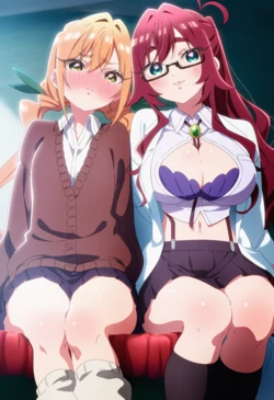 [Corudozera] [130pics] Karane Inda x Kusuri Yakuzen (院田唐音x薬膳楠莉) / The 100 Girlfriends Who Really, Really, Really, Really, Really Love You (君のことが大大大大大好きな100人の彼女) [AI Generated]