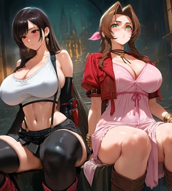 [Flowersbeautiful] ティファ × エアリス FINALFANTASY【183p】 (Patreon) [AI Generated]