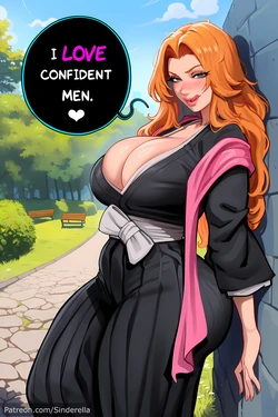 [SinderellaAI] Rangiku Matsumoto (Bleach) - 74 images (Patreon) [AI Generated]