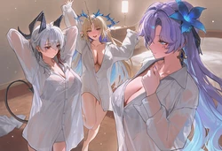 [Oishi Okaze] WUWA - Zani&Fleur&Cantarella (Patreon) [AI Generated]