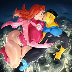 【Artificial Fox】A night in the life of Atom Eve & Invincible【AI Generated】