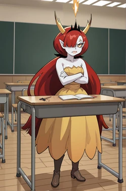 【Artificial Fox】Hekapoo's Bimbofication【AI Generated】
