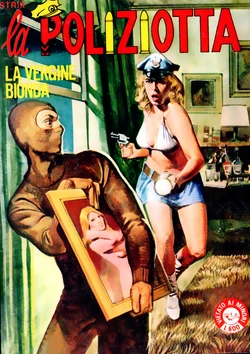 Fumetti Erotici Ita - La Poliziotta - 014 - La Vergine Bionda