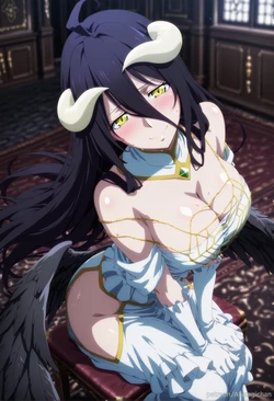 [AIusagichan] オーバーロード Overlord アルベド Albedo 497P [AI Generated]