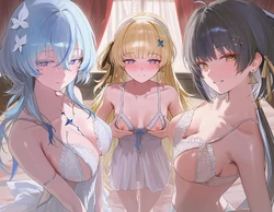 [Oishi Okaze] WUWA - Shorekeeper&Phoebe&Rover (Patreon) [AI Generated]