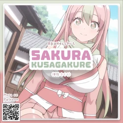 [Pixiv] Sakura Kusagakure // 草隠 さくら | Ninkoro [AI Generated]