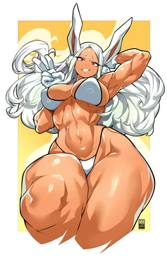 (BAYEUXMAN) MIRKO - MY HERO ACADEMIA [AI Generated]