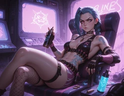 [CEOofMommies] Jinx - League of Legends (Ai Generated)
