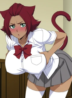 [Aindroidparanoid] Haineko - Bleach [AI Generated]