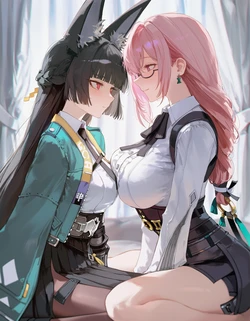 [Oishi Okaze] ZZZ - Miyabi&Yanagi (Patreon) [AI Generated]