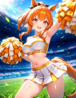 [umalewd] チアマヤノ 応援ご奉仕 [AI Generated]