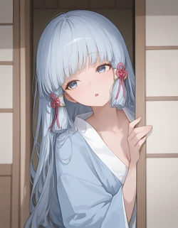 [Kumonogatari] Continuing Ayaka's Bloodline (Genshin Impact) [AI Generated]