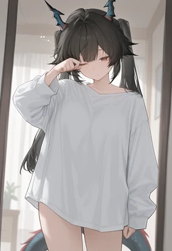 [Kumonogatari] Chen Qianyu Daily Routine (Arknights) [AI Generated]