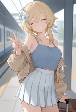 [Kumonogatari] Traveler's Teapot - Special Episode 12 - Summer Vacation Part I [AI Generated]
