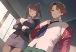 [Lumi/Lumi25] chabashira sae x ayanokouji [AI Generated]