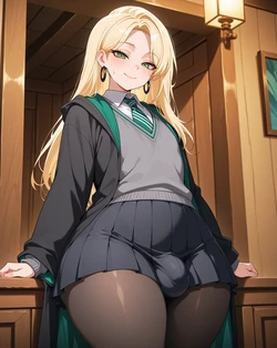 [neruton] ドラコ・マルフォイ♀Draco Malfoy♀男の娘femboy(ハリー・ポッターHarry Potter) [AI Generated]