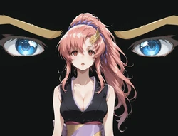 [ダクネル] 闇に堕ちたラクスさん (pixiv) (機動戦士ガンダムSEED FREEDOM) [AI Generated]