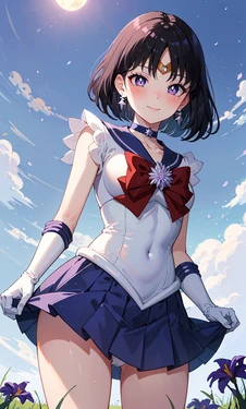 [Ws_Art AI] Hotaru Tomoe / Sailor Saturn (Patreon) [AI Generation] [AI Generated]
