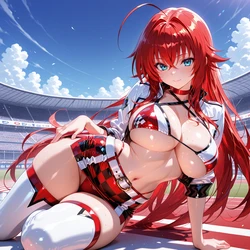 [ZBaiArt] Rias Gremory Race Queen - Highschool DxD [AI Generated]