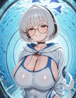 [zrkc] Kotone Fuchigami 水族館から / 淵上コトネ (Patreon) [AI Generated]