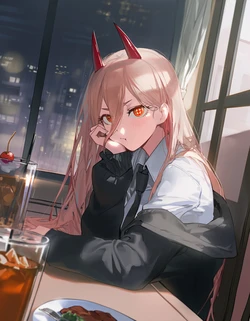 [Oishi Okaze] Chainsaw Man - Power (Patreon) [AI Generated]
