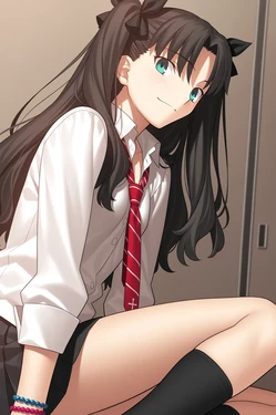 [社畜サーバント] Rin Tohsaka 146P - Fate Stay Night [AI Generated]