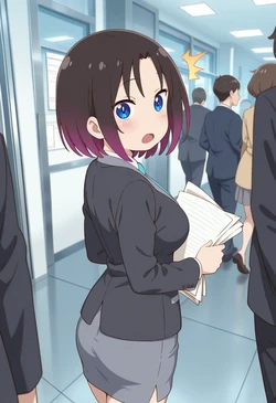[KawaiiKitty69] Work break with Elma [AI Generated]