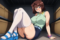 [Valytria] 🌀A special Trap Card activates: Unleash Téa Gardner's sexy feet! (Yu-Gi-Oh!)✨ (Patreon) [AI Generated]