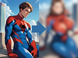 [RandeiTheWitch] MILFICATION Crisis： Spider MILF [AI Generated]