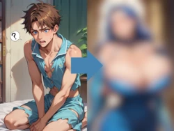 [RandeiTheWitch] MILFICATION APP： Blue Haired [AI Generated]