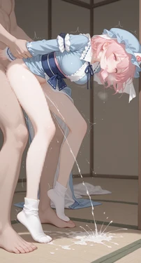 [AI Generated] 西行寺幽々子 幽々子 幽幽子