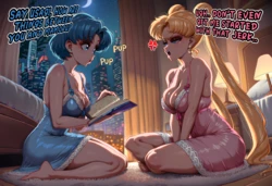 [RENZEN] Ami Mizuno x Usagi Tsukino [AI Generated]
