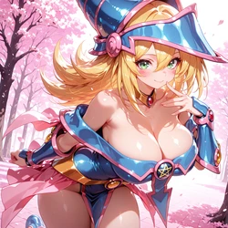 [ZBaiArt] Dark Magician Girl Cherry Blossoms - Yu-Gi-Oh [AI Generated]