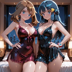 [ZBaiArt] Dawn x May - Pokemon [AI Generated]