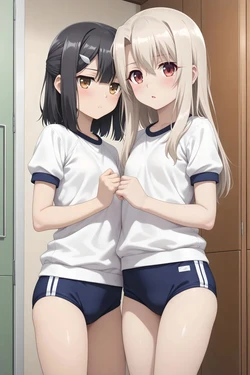 [LoveHUwU] Illyasviel von Einzbern x Miyu Edelfelt | Yuri [AI Generated]